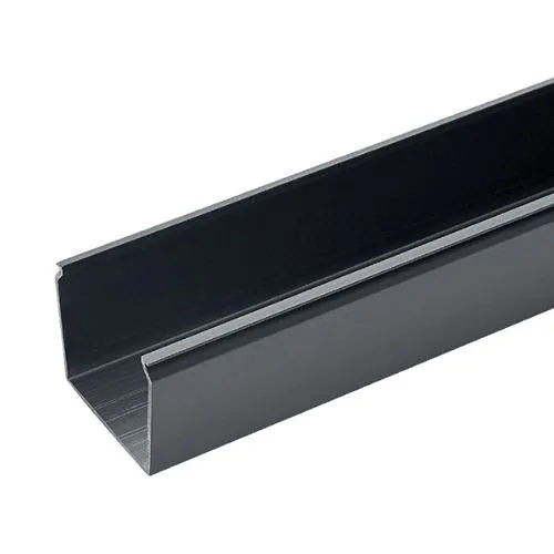 Panduit FS4X4BL6 Raceway PVC, 4" x 4", 6', Black