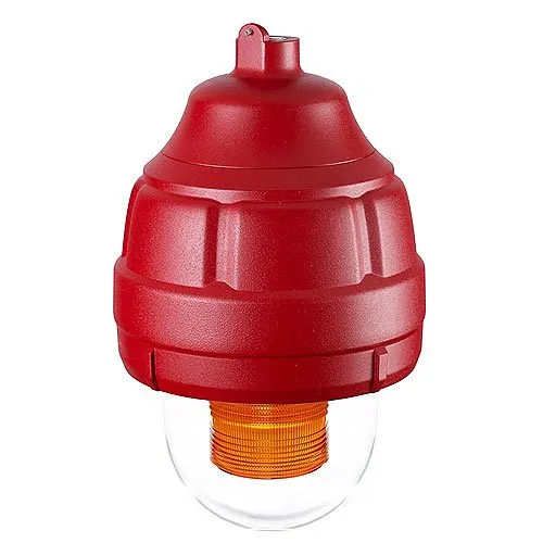 Federal Signal FSEX Explosion-Proof Strobe Light, 4-Wire, In-Rush Limited, Amber