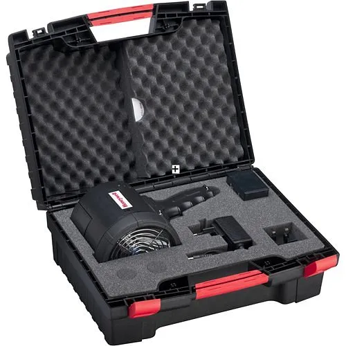 Honeywell Analytics / Vulcain FSL100-TL Flame Detector Test Lamp for FSL100 with Universal Charger and Carrying Case, Non EX