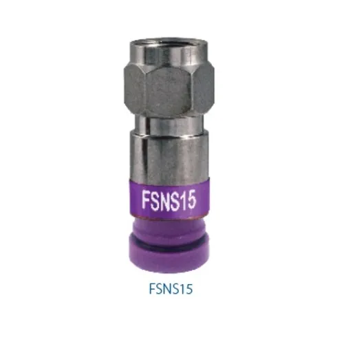 Belden FSNS15-25 F-Type Connector with 22-24AWG Solid Center Conductor
