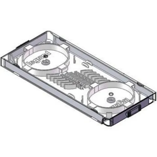 Ortronics FST4-F012 12-Fiber Compact Splice Tray Kit, Fusion Splice Single Fiber for Q-Series Wall Mount Enclosures