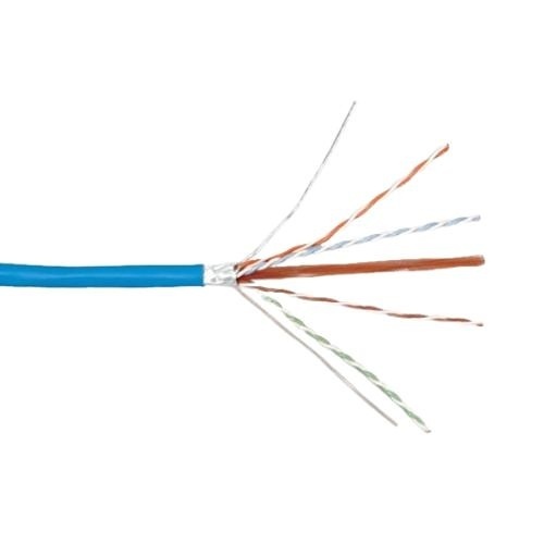 Siemon 9A6P4-A5-03-R1A CAT6A F/UTP 4-Pair Cable, Plenum, Red