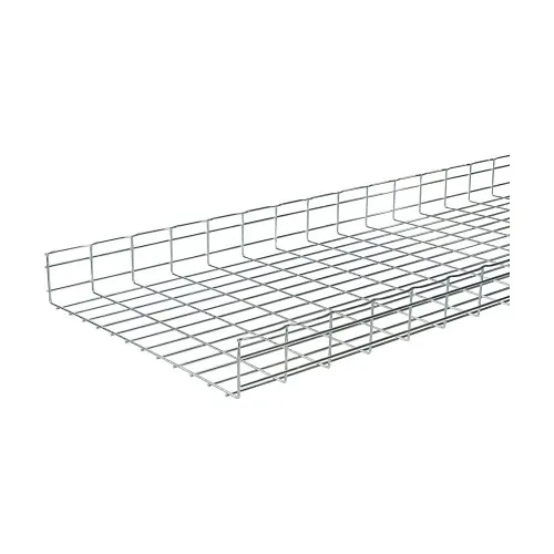 Eaton Tripp Lite FT4X12X10 Flextray B-Line Series 4" Deep Straight Section, Steel, Electroplated Zinc Galvanized