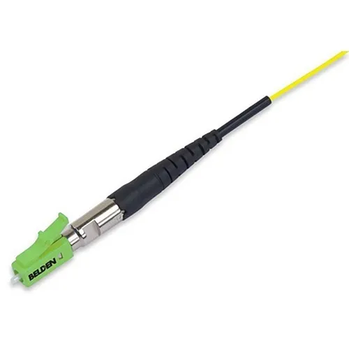 Belden FT5LC900FS01 FX Fusion Splice, OM5, LC Simplex, 900um, Lime Green