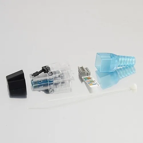 Ortronics FTPUC6A-5PK 8-Position CAT6a Field Term Modular Plug, 5-Pack