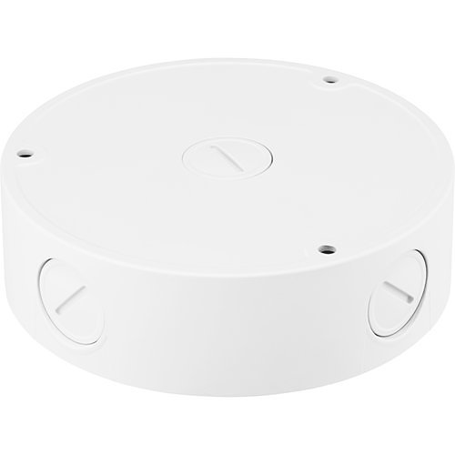 Hanwha SBV-136BW Back Box with Knockouts for Dome Cameras, White