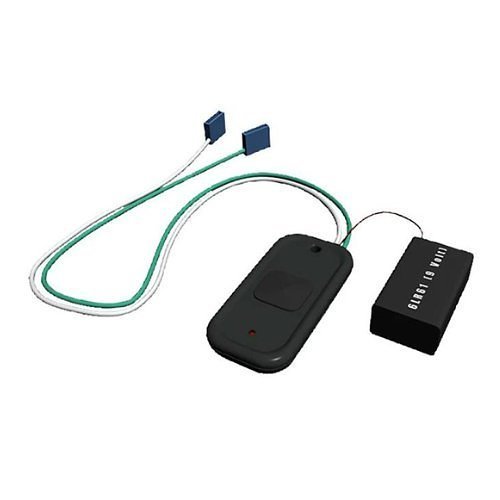 BEA 10TD433PB9V 433 MHz Family Wired 1-Button Digital Transmitter, Flag Connectors 9V Battery