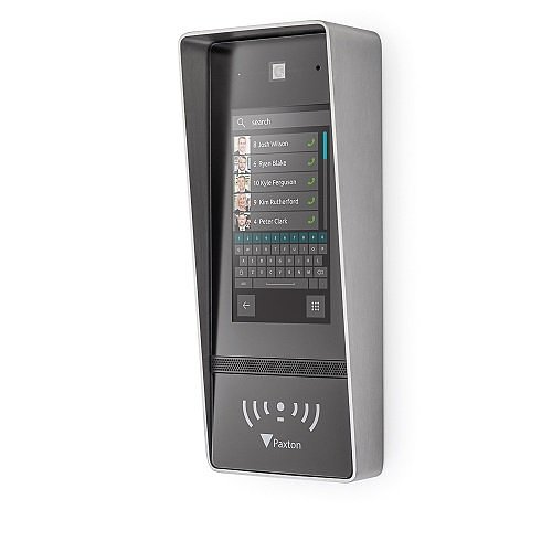 Paxton 337-610-US Entry Touch Panel, Surface Mount with Rain Hood Door Entry System for Standalone Net2 or Paxton10