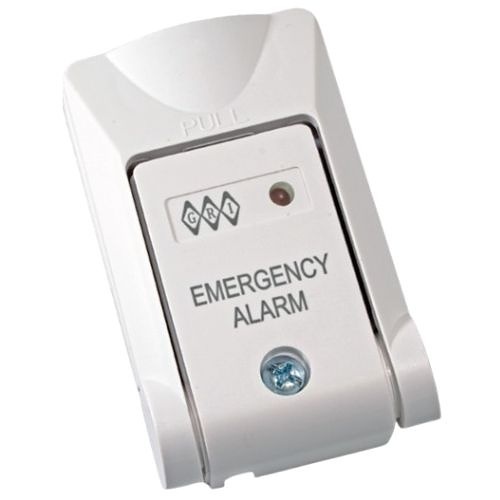 GRI GR3050 GR3045 Series Panic Switch, Open / Closed Loop, 5-Screw Terminal, Latching Red / Green LED