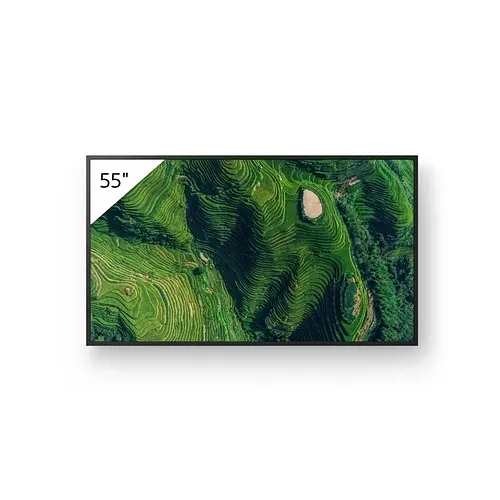 Sony Pro FW-55BZ35P 55" High Brightness 4K HDR Professional Display with Deep Black Non-Glare Standard and IP5X Dust Resistance, 500 nit