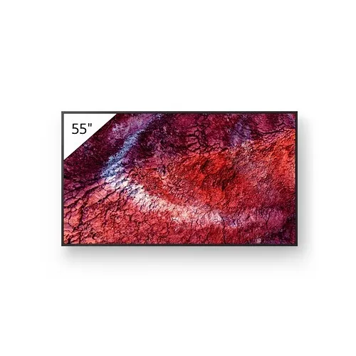 Sony Pro FW-55BZ40P 55" Very High Brightness 4K HDR Professional Display with Unique Deep Black Non-Glare Premium and IP5X Dust Resistance, 700 nit