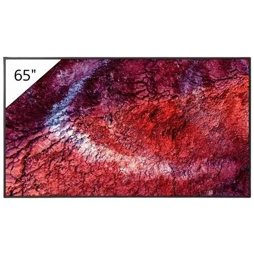 Sony Pro FW-65BZ40P 65" Very High Brightness 4K HDR Professional Display with Unique Deep Black Non-Glare Premium and IP5X Dust Resistance, 700 nit