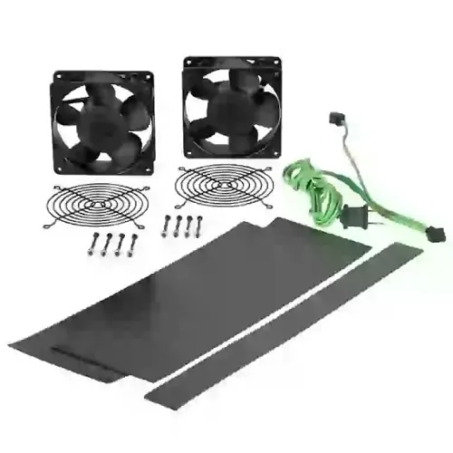 Lowell FW2-KITT-VB Whisper Fan / Vent Blocker Kit for LWR Rack