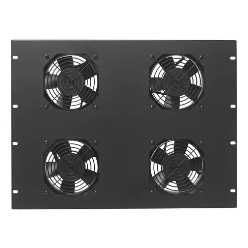 Lowell FW4-7 Panel with 4 Whisper Fans, 7U