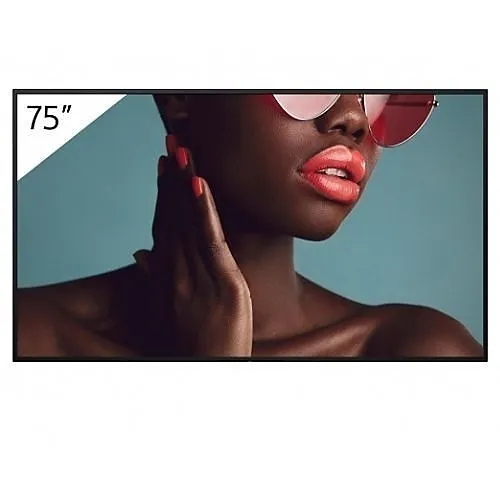 Sony Pro FW75BZ40L BRAVIA 75" Exceptionally Bright 4K HDR Professional Display, Deep Black Non-Glare technology