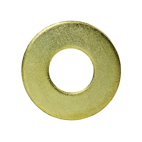 Dottie FWBR14 Washer, 1/4" Brass Flat Washer