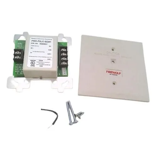 Napco FWC-FSLC-SOM1 Supervised Output Module, 2A at 24VDC, Red / Green LED