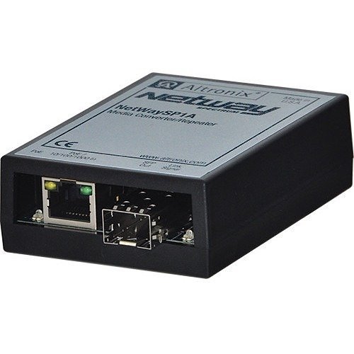 Altronix NETWAYSP1A PoE Powered Ethernet to Fiber Media Converter / Repeater
