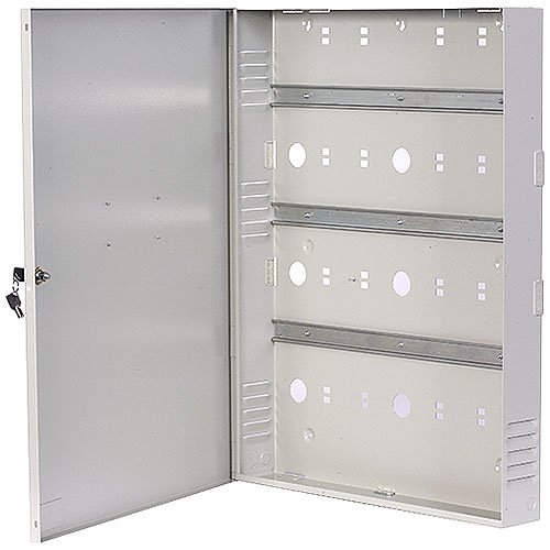 Comelit 10081 4-Way Lockable DIN Rail Enclosure, 19.5" 20.5" 3.75"