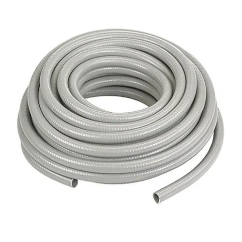 Hubbell G1075 Kellems Wire Management Liquidtight System, Non-Metallic PolyTuff I Conduit, 100', Gray