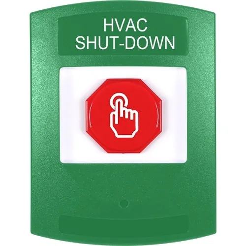 STI G3A105EX-EN G3 Series Multipurpose Push Button, No Camera, No Cover, Momentary, EMERGENCY EXIT Label, English, Green