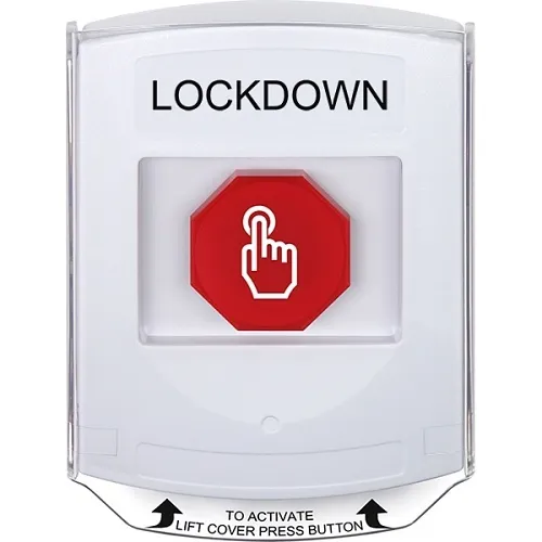 STI G3A325LD-EN White Momentary Global Reset Switch