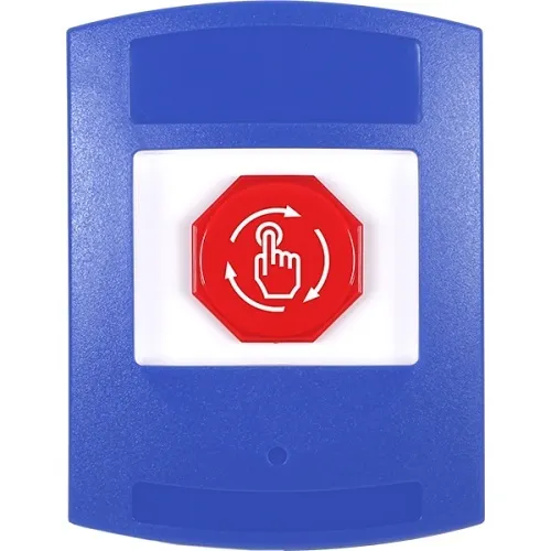 STI G3A409NT-EN G3 Multipurpose Push Button, Turn-to-Reset, No Cover, NO TEXT, Blue