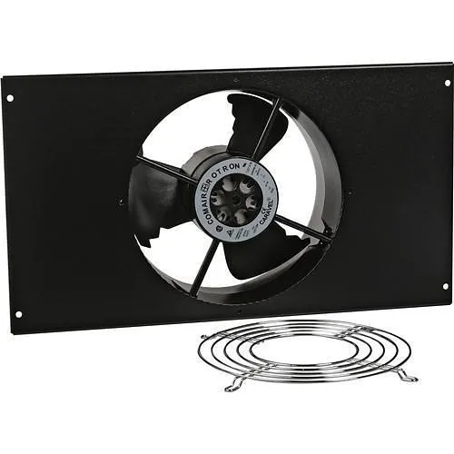 Winsted G9085 10" G9085 Rack Mountable 550 CFM Cooling Fan, Black