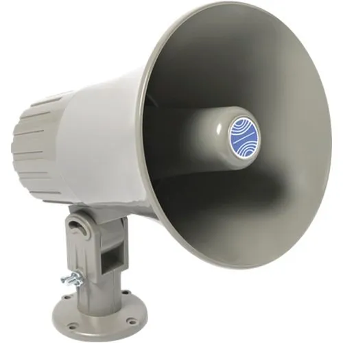 AtlasIED GA-15T Re-Entrant Horn Speaker with 25V, 70.7V 15W Transformer