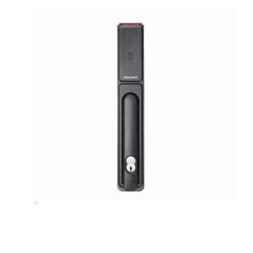HES KS200-S-IPV040-B KS Series Server Cabinet Lock, Wiegand, Swing Handle, RFID Only, MEDECO X4 SFIC Core, Black