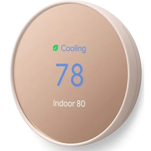 Google Nest Thermostat, Smart Programmable, Brown (GA02082-US)