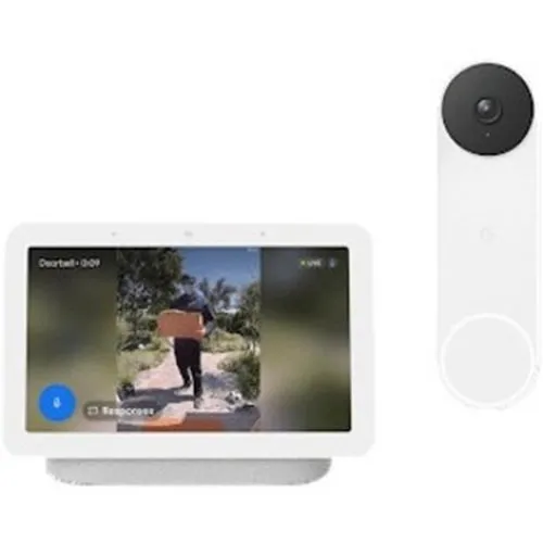 Google Nest Doorbell Battery Pro, Battery Powered Doorbell Security Camera, (GA02268-US)