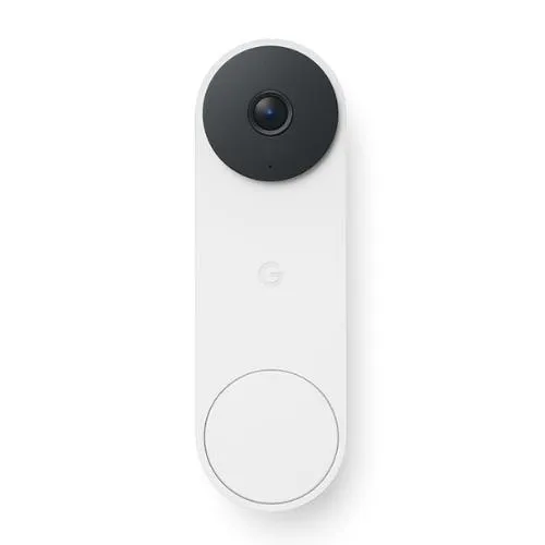 Google Nest Doorbell Wired 3rd Gen, Snow (GA09967-US)