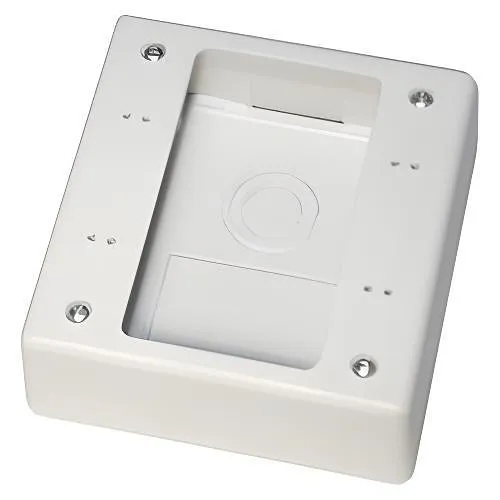 Perplas GBWH22 Double Gang Box, White