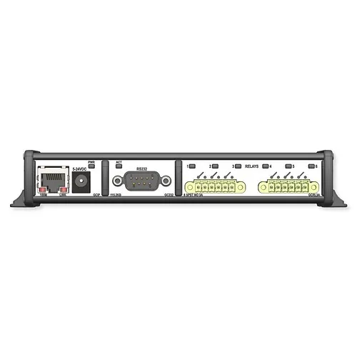 Global Cache GC4/NE/SL/RT Freestanding 4 Slot Chassis with Power Supply, Serial RS232, 6-Relays, 3A, 6"