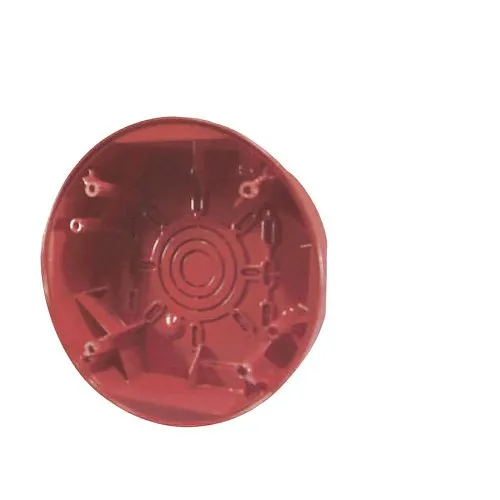 Gentex GCSB Ceiling Surface Back Box for Commander Series Strobes and Horn/Strobes, Red