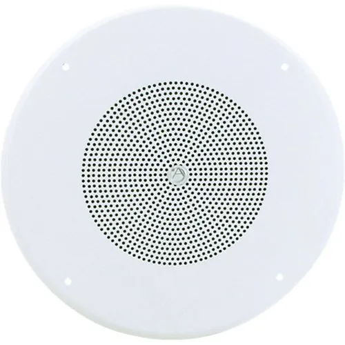 AtlasIED GD87W 8" Coaxial In-Ceiling Loudpeaker with 70.7V 8W Transformer and 62-8 Baffle