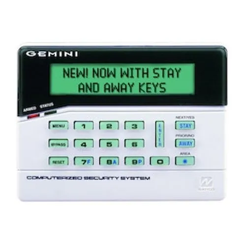 Napco GEM-K1CA 2-Line Large LCD with Stay and Away