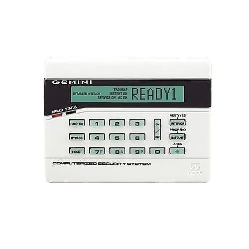 Napco GEM-RP2ASE2 LCD Keypad 17-Button for Control Napco Panels