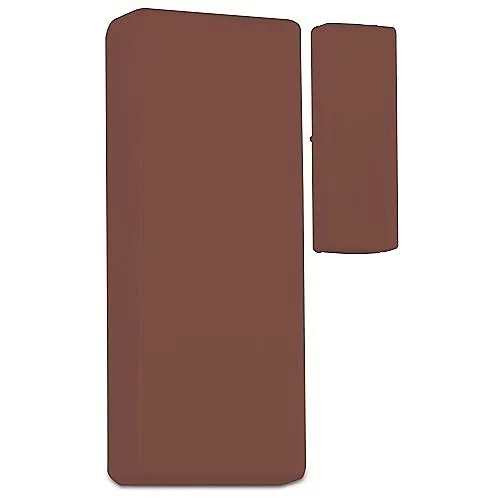 Napco GEM-TRANSLP-BRN Gemini Series Wireless Low Profile Window/Door Transmitter, Brown