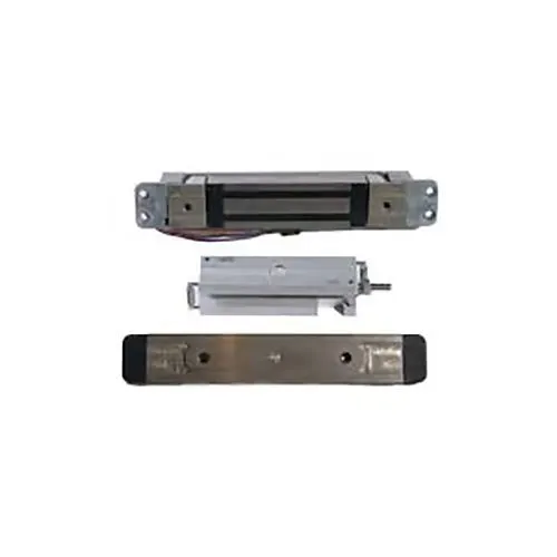 Locknetics GF3000 Series Electromagnetic Lock, Mortise mounted, Fully concealed shear lock, Top Rail Door