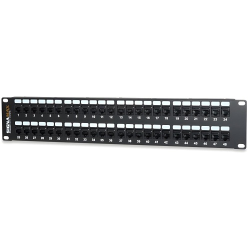 Signamax 48458-C6C 48-Port CAT6 MT Series Patch Panel