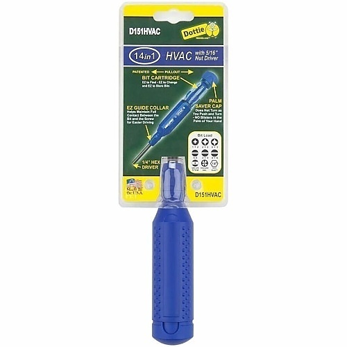 Dottie D151HVAC 15-in-1 Screwdriver