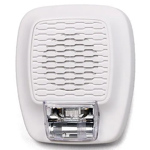Gentex GHSLF177W Low-Frequency Audible and Visible 24VDC Horn Fixed Strobe 177CD, White