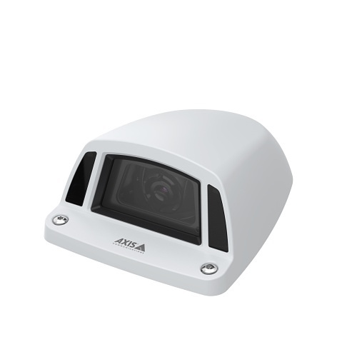 AXIS P3925-LRE P39 Series 2MP WDR Onboard IP Camera for Exterior Monitoring, 6mm Lens, White