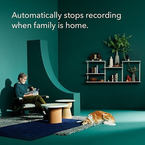 ecobee EB-SCV01 SmartCamera Indoor Security Camera with Voice Control