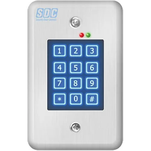 SDC GK03U Nightlatch Exit Device Trim, Galaxy Escutcheon, Mechanical, for S6000-101 Series Delayed Egress Rim Exit Devices