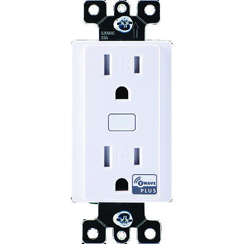 Honeywell Home Z5OUTLET Z-Wave Plus 15A Duplex Outlet Receptacle