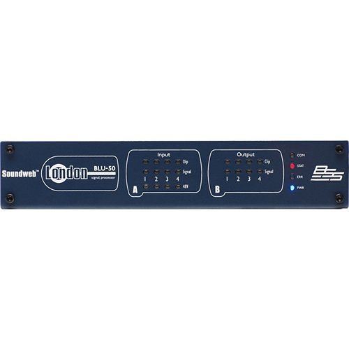 BSS by Harman BLU-50 4x4 Signal Processor with BLU link