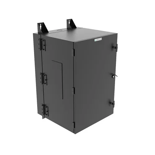 Great Lakes GL36N12-24-B-AC00 Wall Mount Low Profile Rack Cabinet, 36"H x 27"W x 10"D